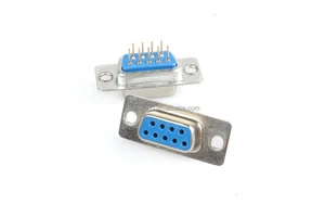 Female/Male Solder Connector D-Sub 9-Pin DB9