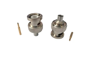 Hot Selling BNC-JB3 Connector Brass BNC Female Connector For RG402 Cable