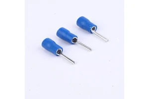 Phoenix PTV2-18 Pin Pre Insulated Terminal Blue Color Needle Shape Pre-insulated Terminal Pin Cold Pressed Terminale