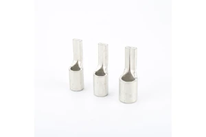 LEXT Uninsulated Solderless PTN Cable Lug Terminals Spade Type Wire Terminal Lugs Copper Lug Stamping Pin