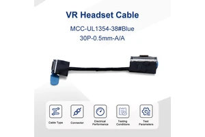 MCC-UL1354 VR Headset Coaxial Cable with Tinned Copper Conductor PTFE/PVC Insulation FFC/FPC Connector