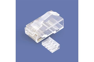 Professional Ethernet RJ45 Cat6 8P8C Modolar RJ45 Connector Plug