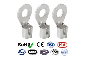 Phoenix Open Copper Nose Battery Cable Terminal Crimp Lugs Electrical Copper Ring Connectors OT 5A 10A20A60A80A300A600A800A1000A