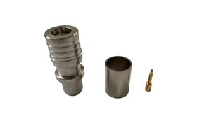 Factory Cheap Price QMA-C-J5D Coaxial Connector RF QMA Male Connector for 5D-FB