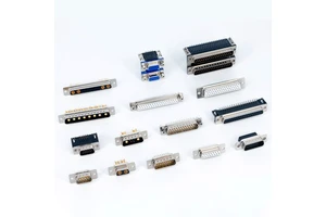 Right Angle Brass Solder Plate Type RS232 Serial Port VGA Socket for DB9 DB15 DB25 DB37 Bent Pin D-SUB Connector