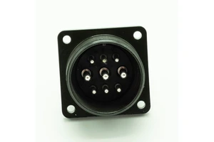 Amphenol Connector MS3102A-24-11P 9 Pin MIL-C-5105 Shell Size Cylindrical Type