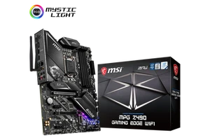 For MSI MPG Z490 GAMING EDGE WIFI Original New Desktop Gaming Motherboard Single DDR4 Memory Channel Integrated Graphics Card