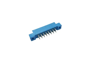 KERRYEE ECD846 3.96mm Card Edge Connector 16P Blue 805 Copper Pin Type PCB Nylon Housing IP67 Rated