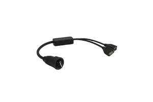 Waterproof USB 3.0 Screw Type Panel Mount Connector