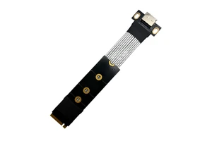KBQ M.2 NVME to Oculink Extension Cable for SSD Graphics Card M2 M-Key to SFF-8612 Adapter PCIe 4.0 Cable for Desktop Laptop