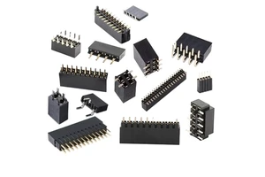 Single Row & Double Row Pin Header 90 Degree Curved & 180 Degree Straight Needle Sales 1.27 Board to Board Mezzanine Connectors