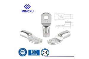 SC(JGK)-10 SC Wire Nose Terminal SC16 Bare Copper Lug Battery Block Cable Crimping Lugs Hole 16mm Wire SC Type Cable Connector