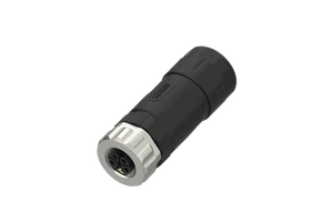For Power Field Wirable Shield 180 Degree Female IP67 IEC Connector 630V 16A EKF522-10 Industrial Pc Black EC