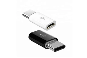 Mini Plug Micro USB Female to Type-c Male Adaptor Fast Charging Data OTG Converter Connector Plug Adapter Type c for Smartphone