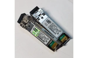 Original SFP-10G-LR-S 10Gbps Fiber Optic Transceivers 10km Distance 1310nm Wavelength SMF Fiber Hologram Green 3-Year Warranty