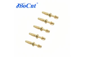 Jbocnt JB-A-050 2.5mm Lantern Thread All-Copper USB Connector PCB High-Stability 10A Banana Plug Phosphor Bronze Connectors