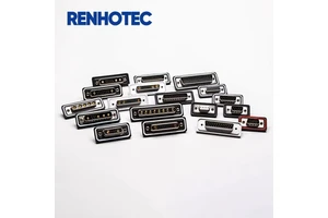 Waterproof D SUB 26 Pin IP67 DB15 Panel Mount Connector 4 9 25 37 44 50 62 78 104