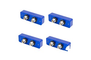 D-Frame Hermetic Feedthrough 11G Hz Coaxial Connector 2 *TNC Female/Female For Scanning Electron Microscope