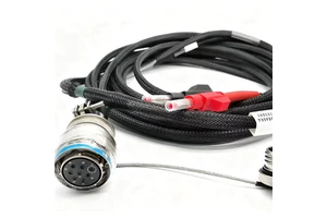 D38999/24FE8PN Factory Direct Waterproof Circular Connector Optical Cable Assembly