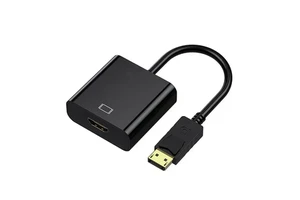Wholesale DP Male to HDTV Female Adapter Cable PVC Jacket Twisted Pair for PC Laptop Computer Monitor & Projector Display Port