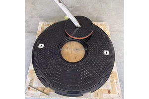 High Quality 900mm SMC Round Manhole Covers Composite Round Manhole and Frame FRP Double Seal Inspection