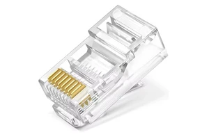 Factory Price RJ45 Male Connector Cat6 UTP RJ45 Connectors for 23 awg Ethernet cable