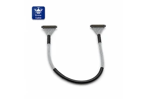 Micro Coaxial Cable Wire Harness for Gimbal & Drone Camera, I-PEX Compatible, Medical Imaging, Audio Video, 46AWG