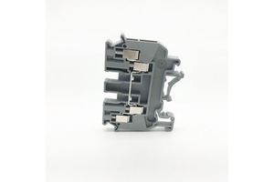 Industrial Control RUT Universal Segmented Fuse Terminals Copper 4-Pole 24-10AWG PA Material 300V Rated Voltage DIN Terminals