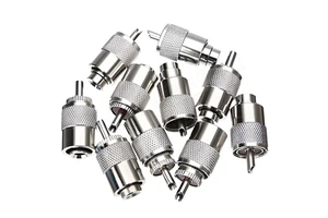 High Quality Waterproof Female TNC Plug Coaxial Connector with Push-Pull Fastening and Gold Plating for 8d-Fb Cable