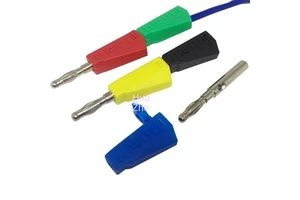 High Quality 4mm Banana Plug with 4mm Jack Gun Type Plug-In Banana Connector Terminal for Electronic Modules and Kits