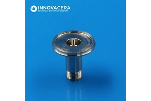 HN Type Coaxial Connector with Flange Mount for High Voltage RF Feedthrough Solution