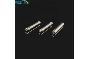 SAIJIN 4.0mm Connector Accessories Turkey Germany France Plug Pins for Hollow Solid State Wiring Durable Brass Material ISO9001