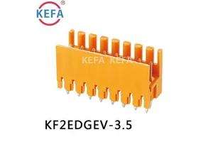 KEFA KF2EDGEV-3.5 PITCH 3.5MM PLUGGABLE TERMINAL BLOCK CONNECTOR HIGH QUALITY WITH LOW PRICE
