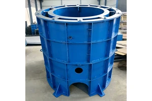 High-Strength Concrete Manhole Mold - Corrosion-Resistant Steel Mold for Municipal & Residential Drainage Systems
