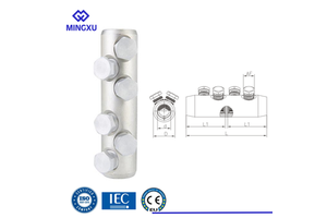 BSMB-35/150 Aluminum Alloy Shear Off Head Bolted Lug Wire Terminal CE Standard Lug Mechanical Terminal Cable Joint Lug Connector