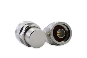 N-JR-8.5G RG405 N Male RF Coaxial Connector 50 Ohm Nickel Plated 0-6G Working Frequency for Communication Base Stations