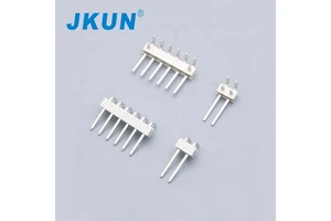 JKUN L039 2.54mm Pitch Connectors 2~6 Pin SMT Right Angle Wafer For LED Bulb Lighting PCB Components