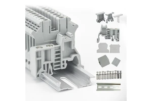 WBO Terminal Blocks Universal Feed Through Terminal Blocks DIN Rail Terminal Block Accessores