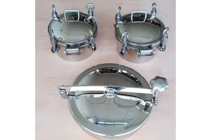 Hot Sale D400 Manhole Cover Stainless Steel 400mm Manhole Cover Tanker Manhole Cover tank Manway with Sight Glass