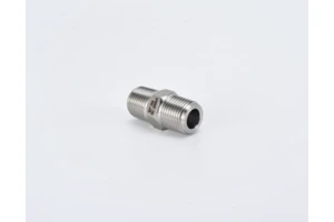 High Pressure Stainless Steel Forged Welding Straight Terminal Connector Corrosion-Resistant Smooth External Pipe Fittings