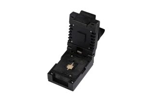 Fast Delivery Flip Over Design Aging Socket Clamshell Socket with 1.27 mm Pitch Gold-Plated Probes 25 77 Pins IC Adapter Socket