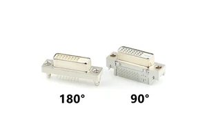 DVI-D Male (24+1) to VGA HD 15 Female Adapter Interface Dsub Dvi Connector