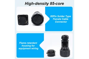 SVK85-VFS Nylon Housing 13A/700V Audio Video Connector Suitable For Live Performances