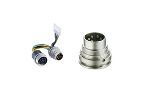 Lumberg M16 Male12pin 160V IP40 SGV120 Circular Connectors with Threaded Joint Back Side Mounting Solder Terminals
