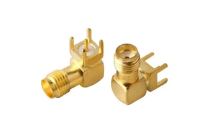 RF Connector S-MA Jack Right Angle RF Coaxial Coax Connector