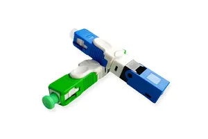 High Quality FTTX FTTH Fiber Optic Fast Connector SC/LC APC/UPC G652D/G657A SM Ceramic 2.0mm 3.0mm 2*3mm quick connector