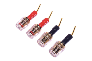 CNCESS CESS-162 Universal Pin Banana Plug 4mm Female Jack Speaker Pack 4 (Screw Type Connector) Made in China