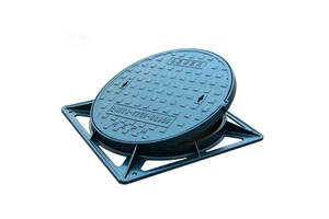 Professional Manufacturer High Load-Bearing Square Frame OEM ODM Easy Installation Manhole Cover