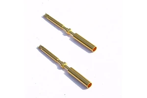 D-sub solder type pin gold plated TE connectivity male pins terminal contacts connector accessories