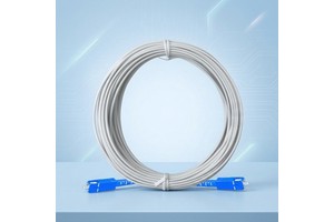 FTTH Indoor Drop Cable Fiber Patch Cord In SM9/125, G.657A Fiber With SC Connector In APC/UPC 10m+ For FTTX